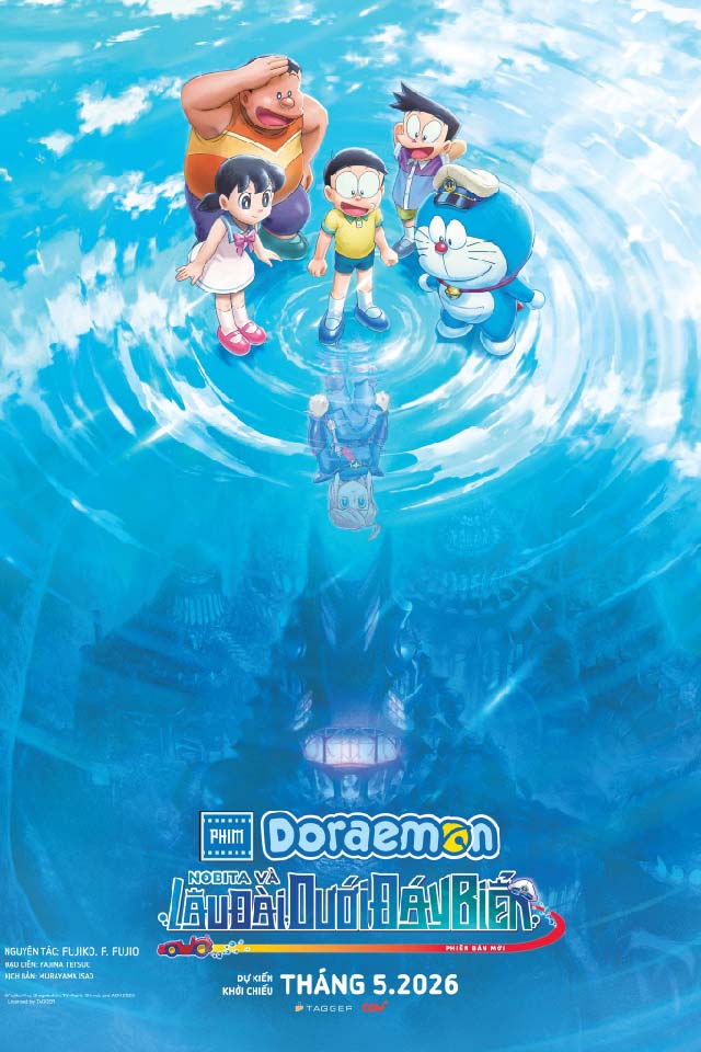 long-tieng-phim-dien-anh-doraemon-nobita-va-lau-dai-duoi-day-bien-phien-ban-moi
